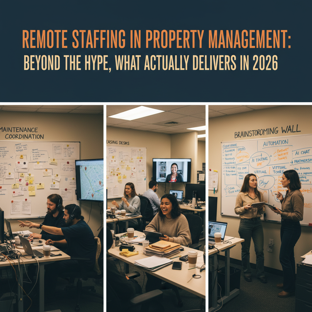 Remote Staffing in Property Management: Beyond the Hype, What Actually Delivers in 2026