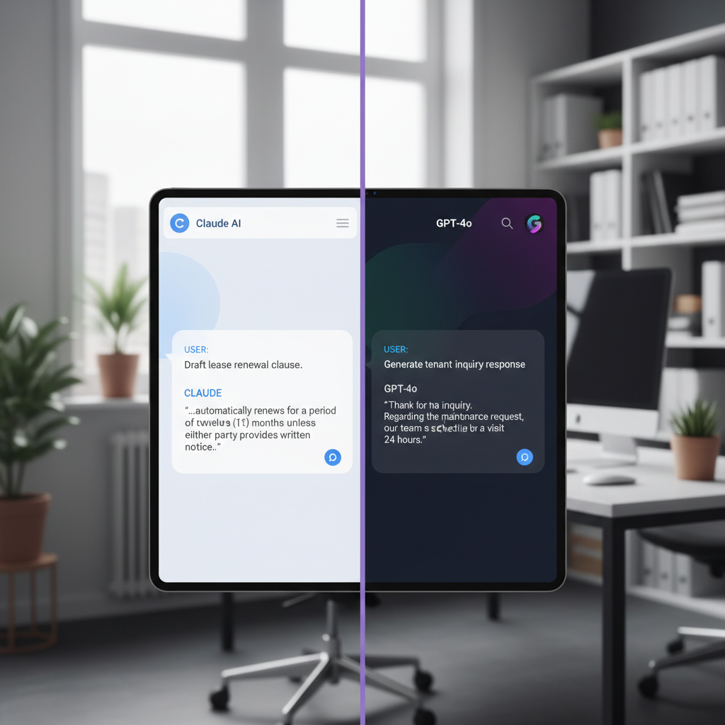 Claude vs. GPT-4o: An Honest AI Showdown for Property Management